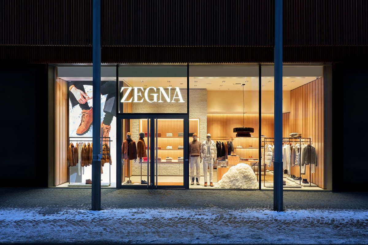 Zegna Opens New Saint Moritz Store