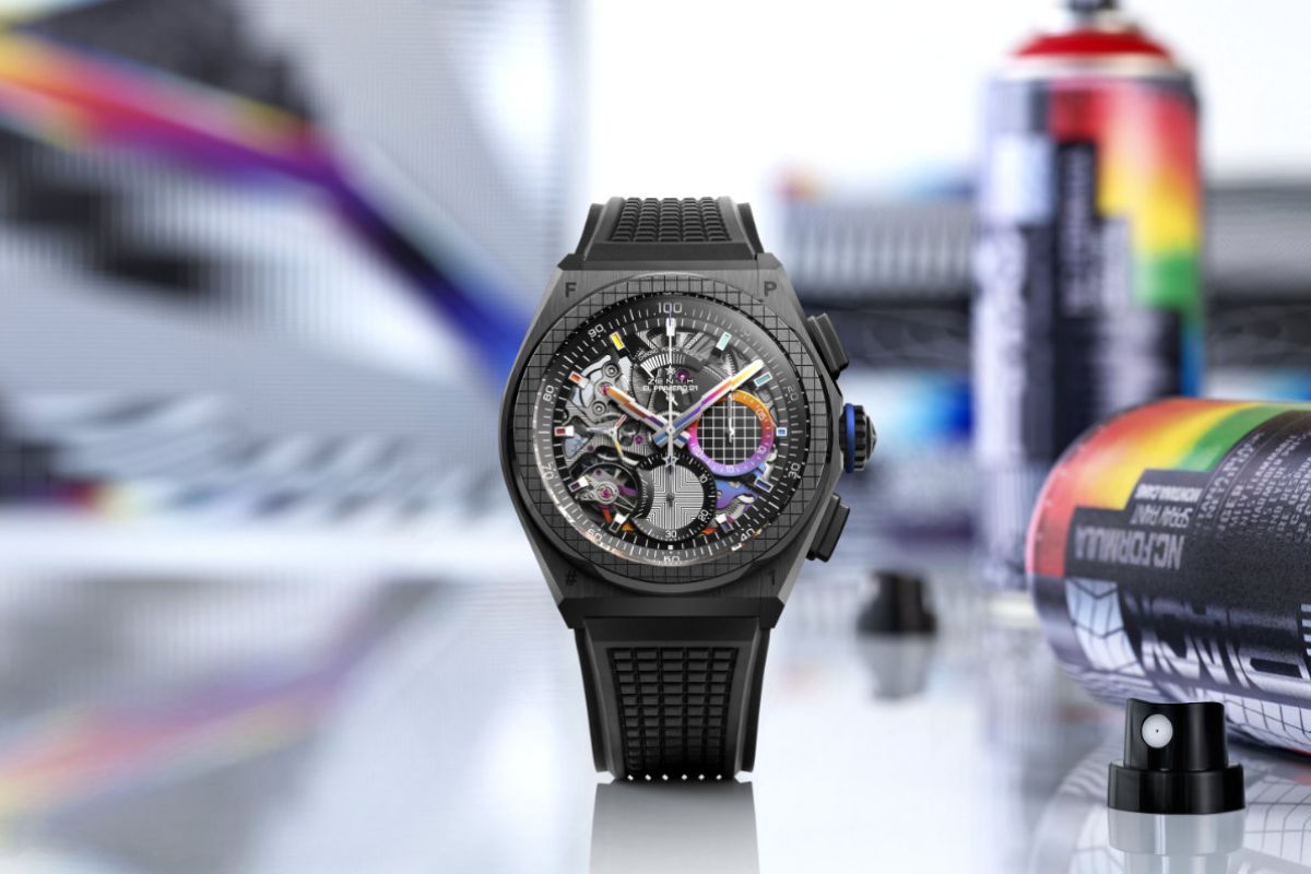 Zenith And Felipe Pantone Collaborate To Create The Manufacture's First Watch Designed With A Contemporary Artist