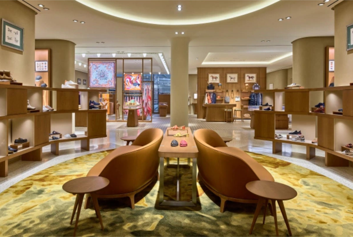 Hermès Hermès reopens its doors in the Mall at Short Hills with a new