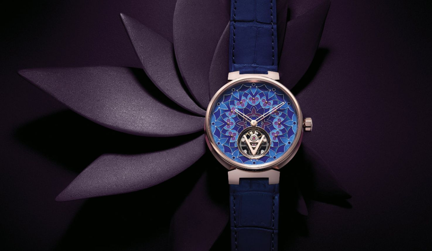 Louis Vuitton Unveils A Limited-edition Of The Tambour Moon Flying Tourbillon