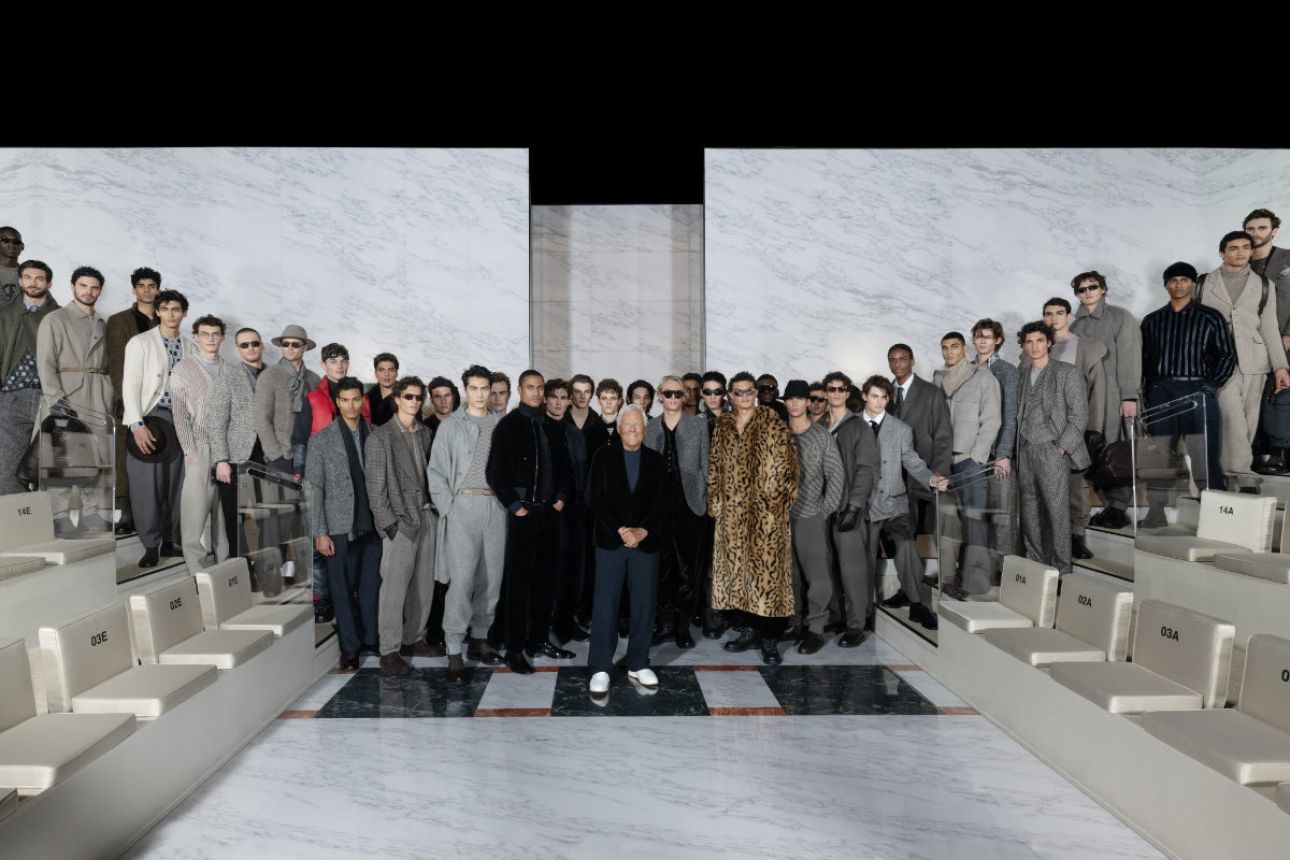 Giorgio Armani Presents His New Men’s Collection Autumn/Winter 2023/24