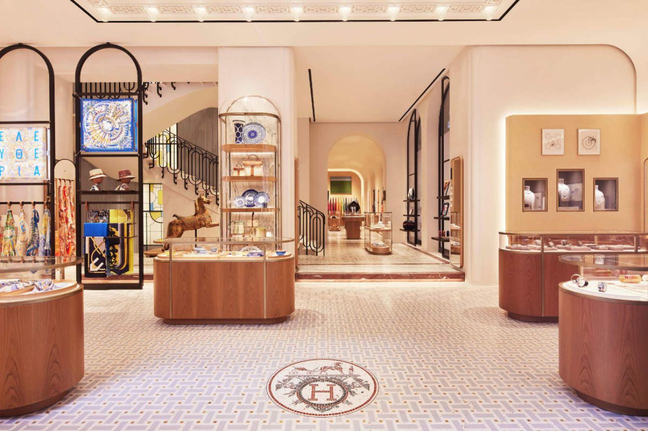 Hermès Reopens The Doors To Its Flagship Store In Milan