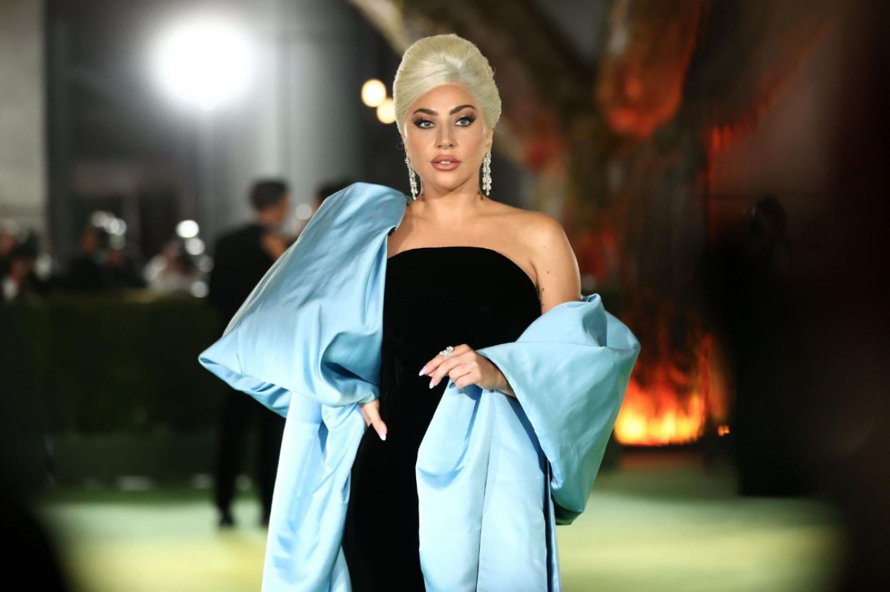 Lady Gaga Wore Custom Schiaparelli Haute Couture At The Academy Museum Of Motion Pictures Inaugural Gala