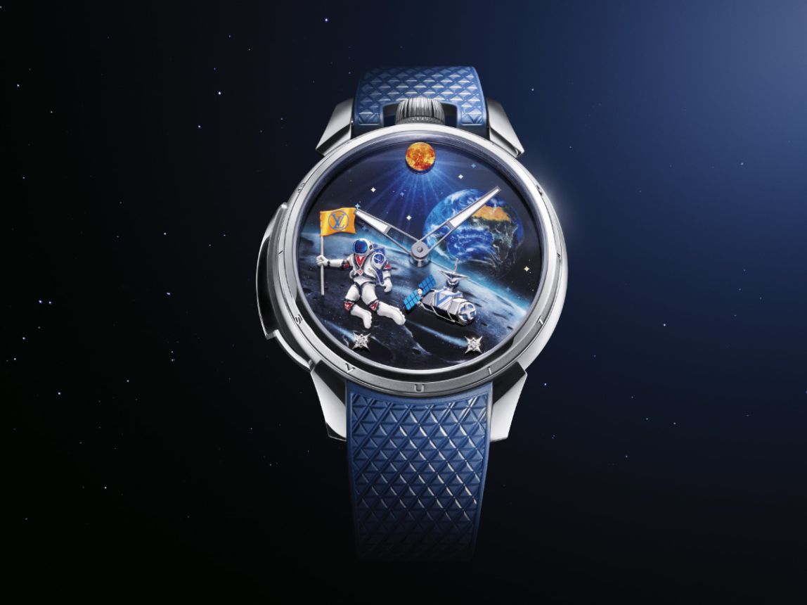 Louis Vuitton Unveils Its New Tambour Taiko Galactique Watch
