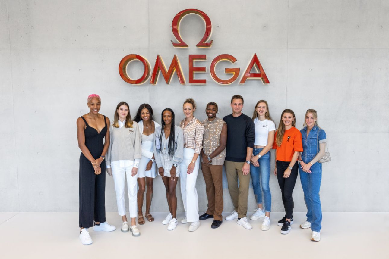OMEGA Welcomed Star Athletes To Its Watchmaking HQ