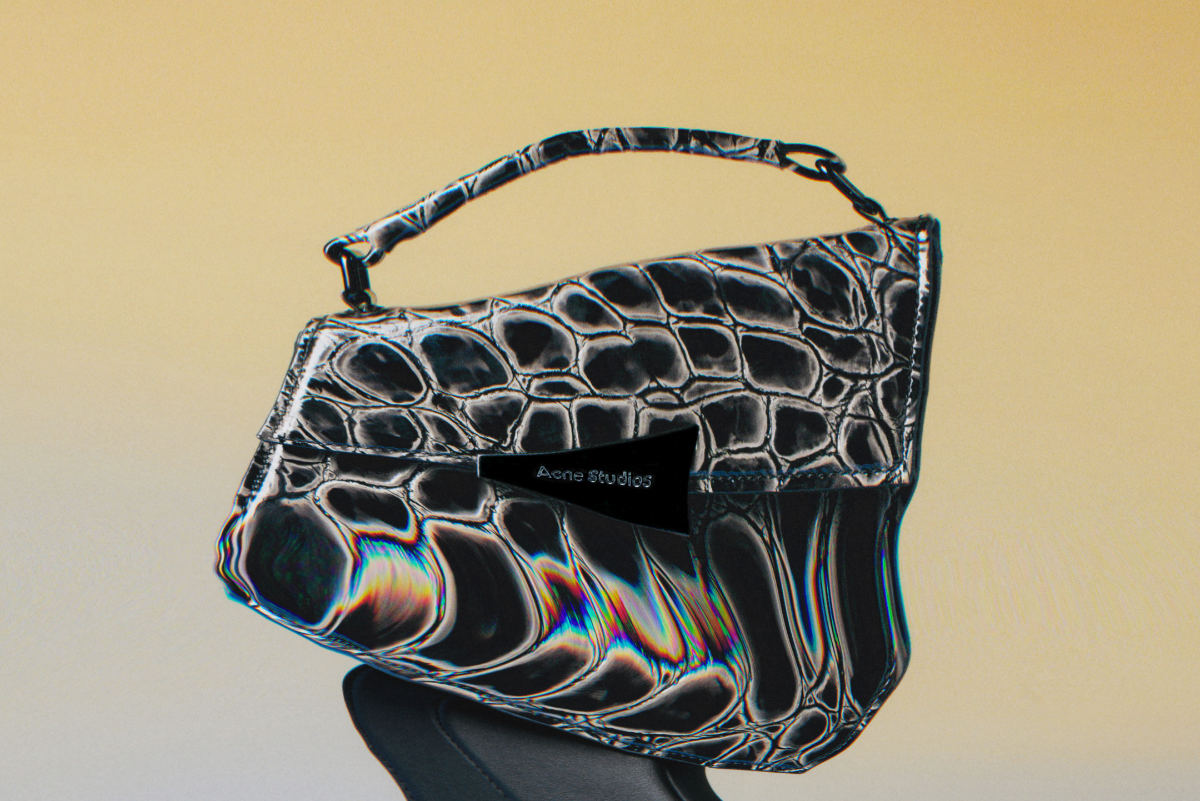 Acne Studios - Distortion Handbag Black