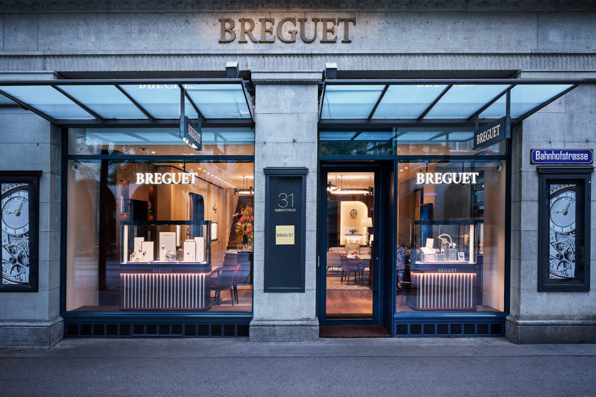 Breguet Breguet Boutique Celebrated Its Reopening In Zurich