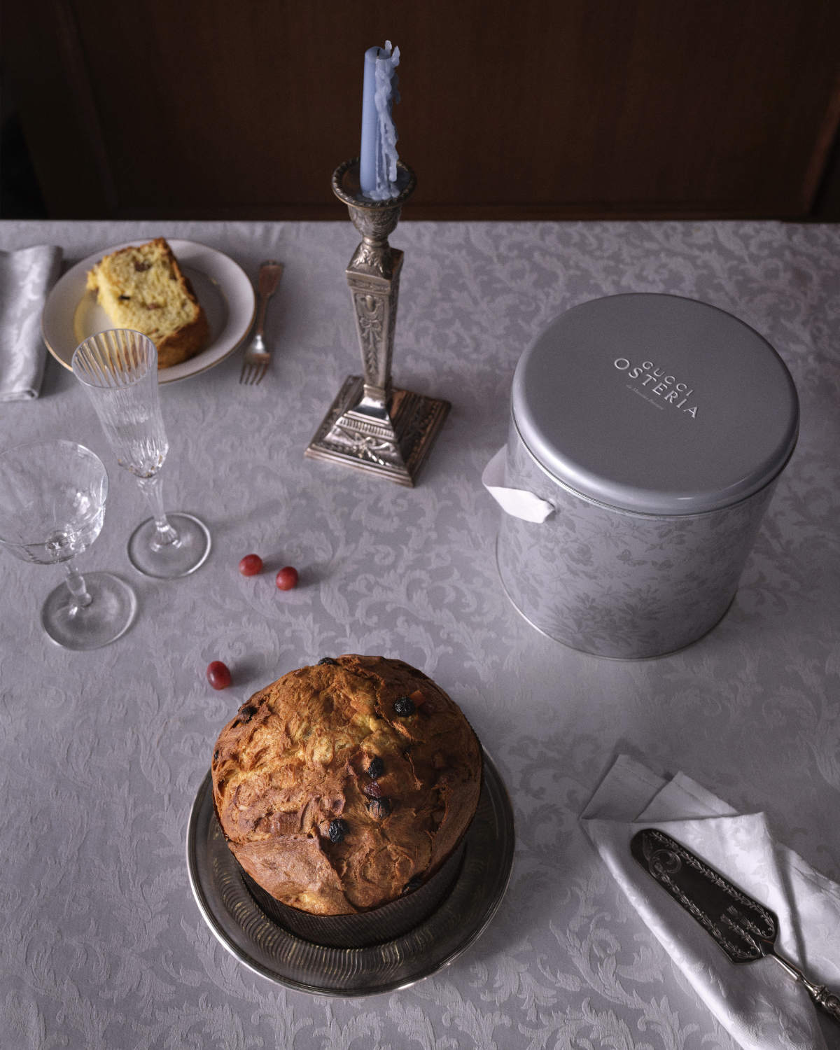 Gucci Osteria Unveils Exclusive Panettone Creations For The 2025 Holiday Season