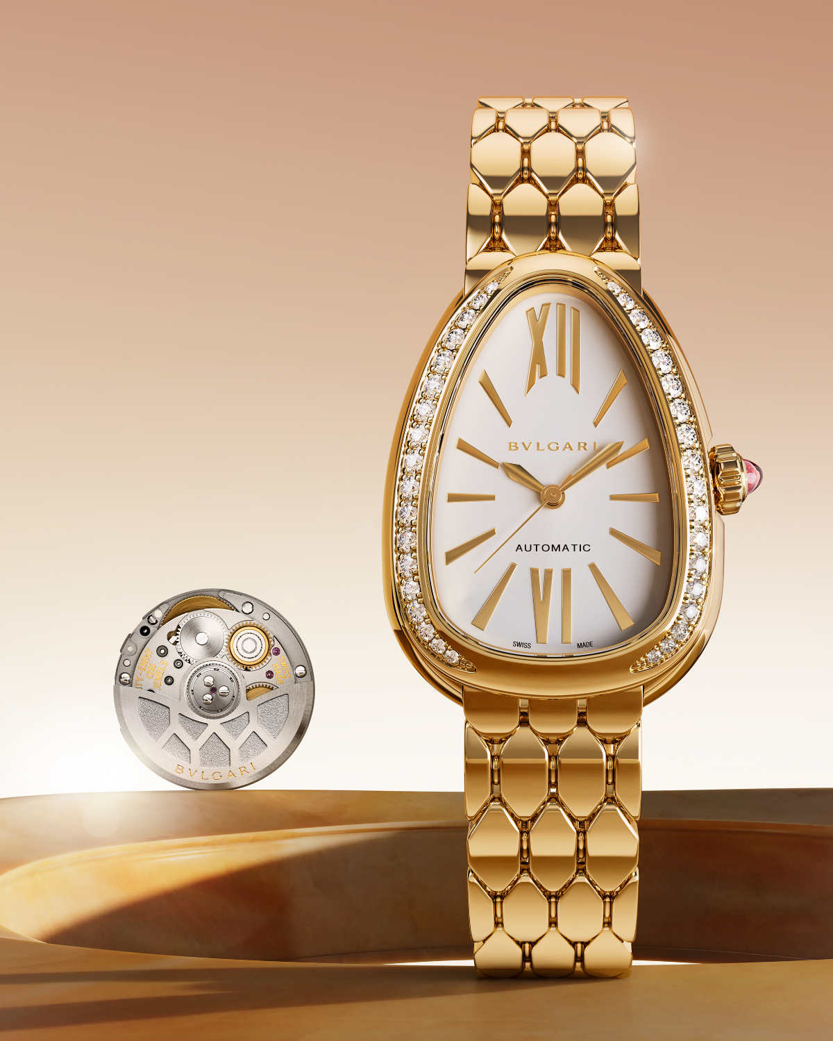 New Bvlgari BVS100 Lady Solotempo Automatic Movement