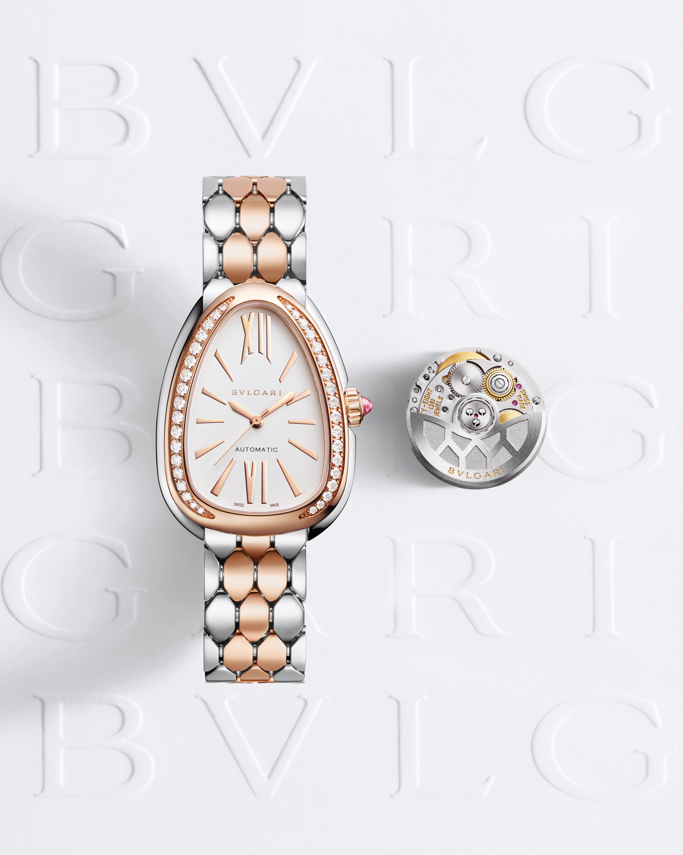 New Bvlgari BVS100 Lady Solotempo Automatic Movement