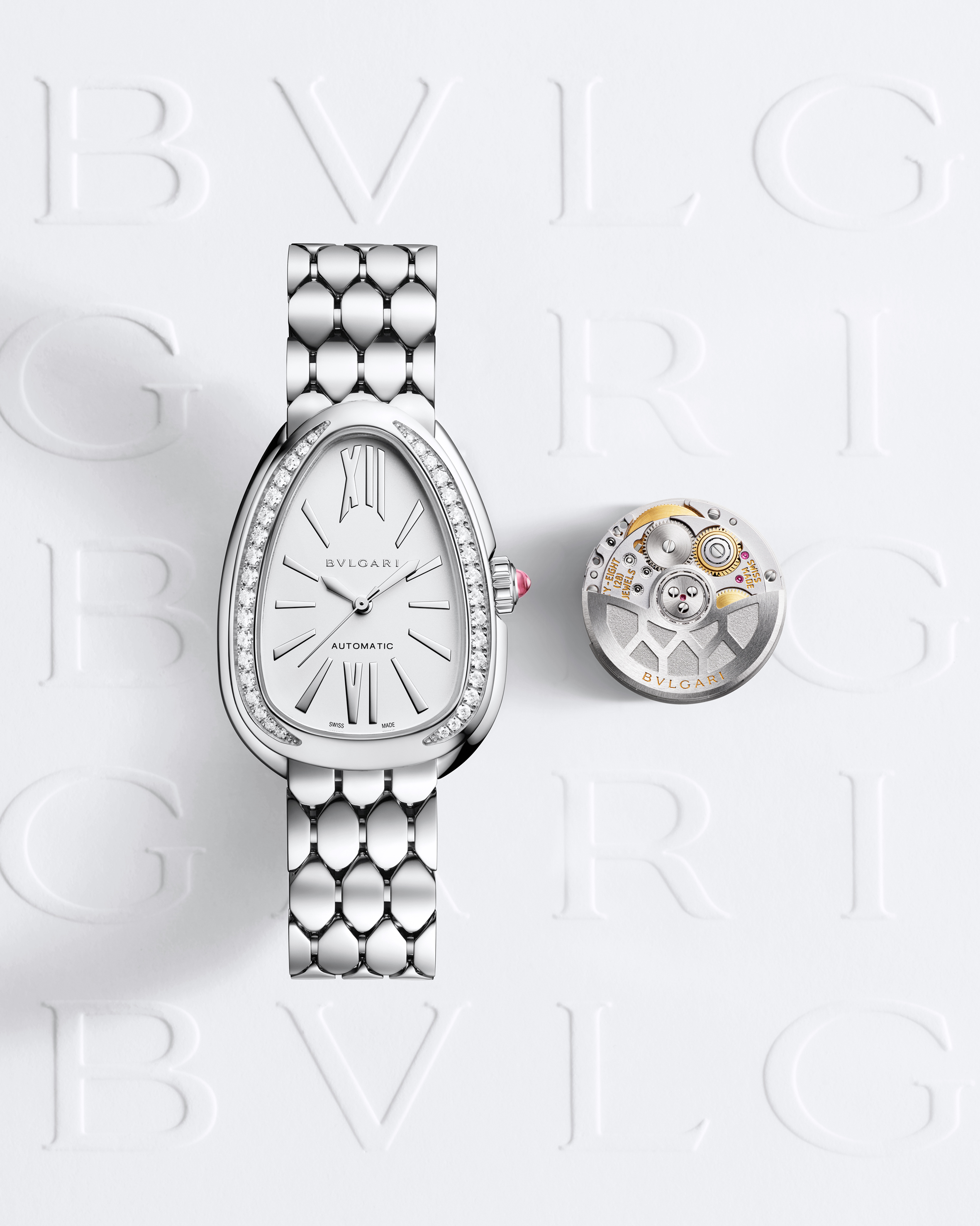 New Bvlgari BVS100 Lady Solotempo Automatic Movement