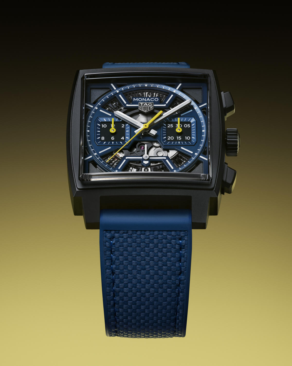 TAG Heuer Presents The TAG Heuer Monaco Chronograph In A New Dark Blue Rendition