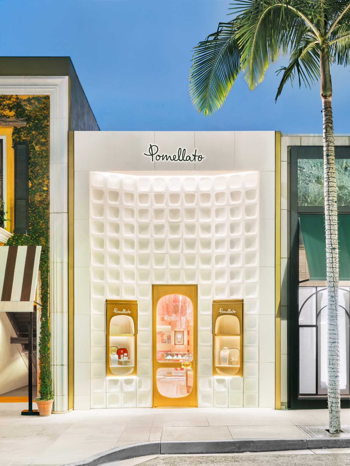 Pomellato’s Golden Eclectic Flagship Opens On Rodeo Drive
