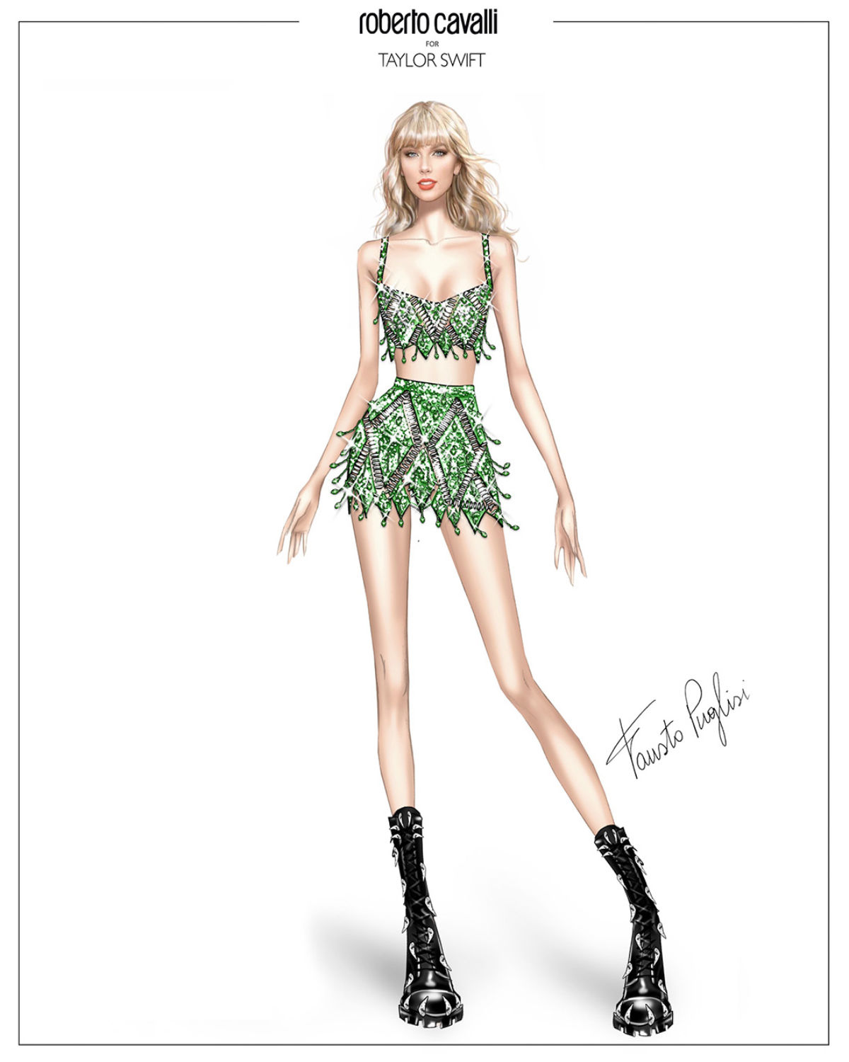 Roberto Cavalli Continues The Collaboration With Taylor Swift’s The Eras Tour