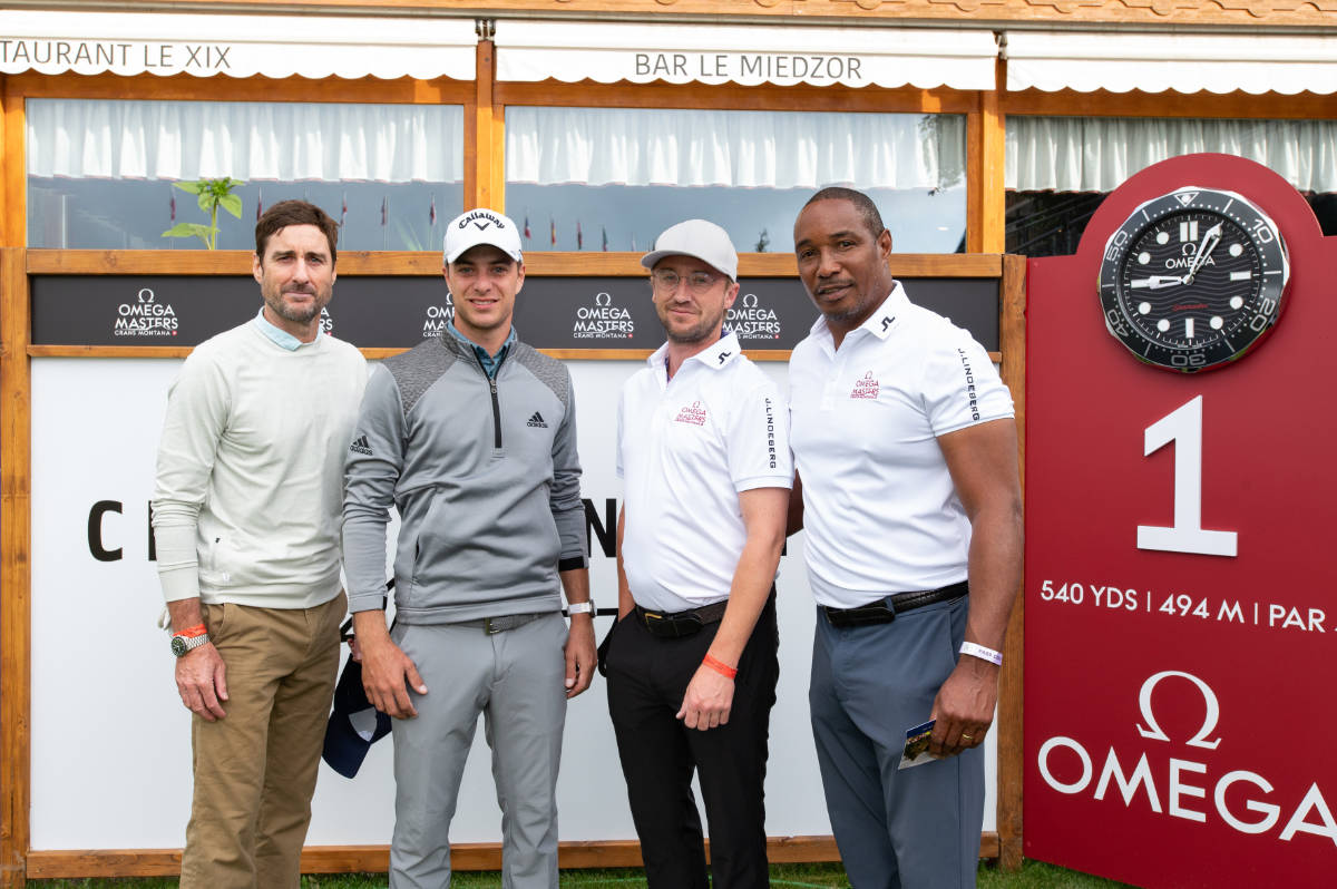 OMEGA Masters 2021 Celebrities Join Guido Migliozzi For The Pro-Am