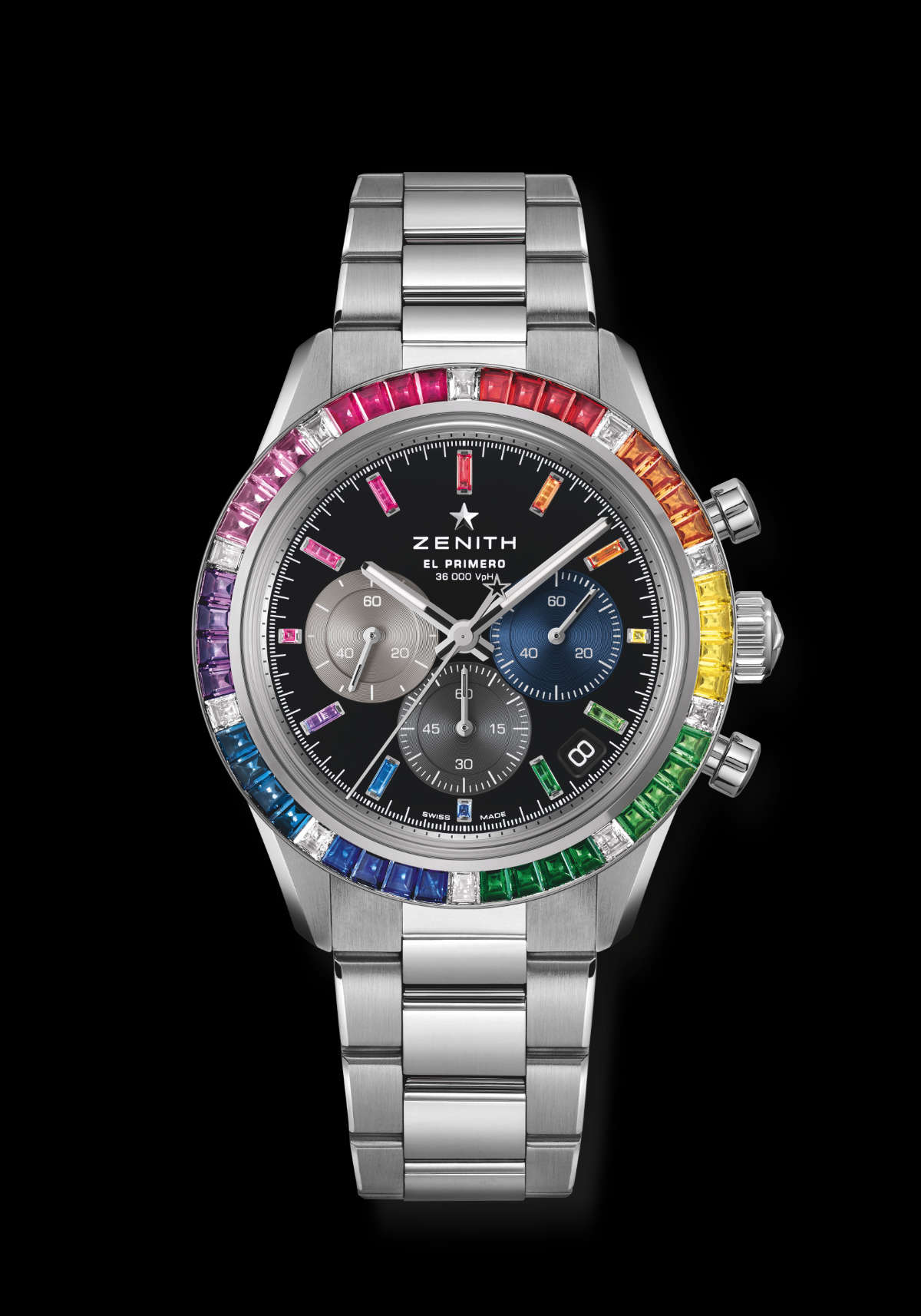 Zenith Presents A New Rainbow Version Of Its Chronomaster Sport, More Luxurious Than Ever