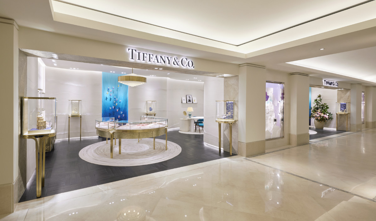 Tiffany & Co. Announced The Opening Of Its First Store On The Left Bank In Paris, France