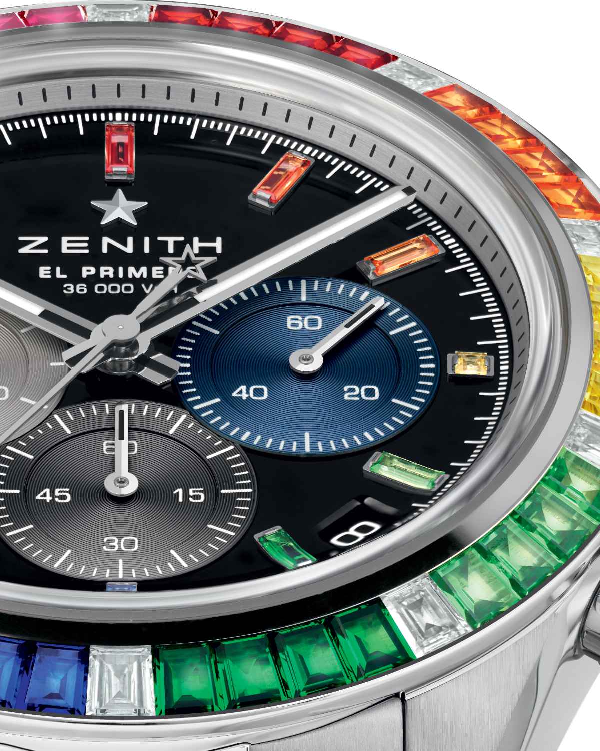 Zenith Presents A New Rainbow Version Of Its Chronomaster Sport, More Luxurious Than Ever