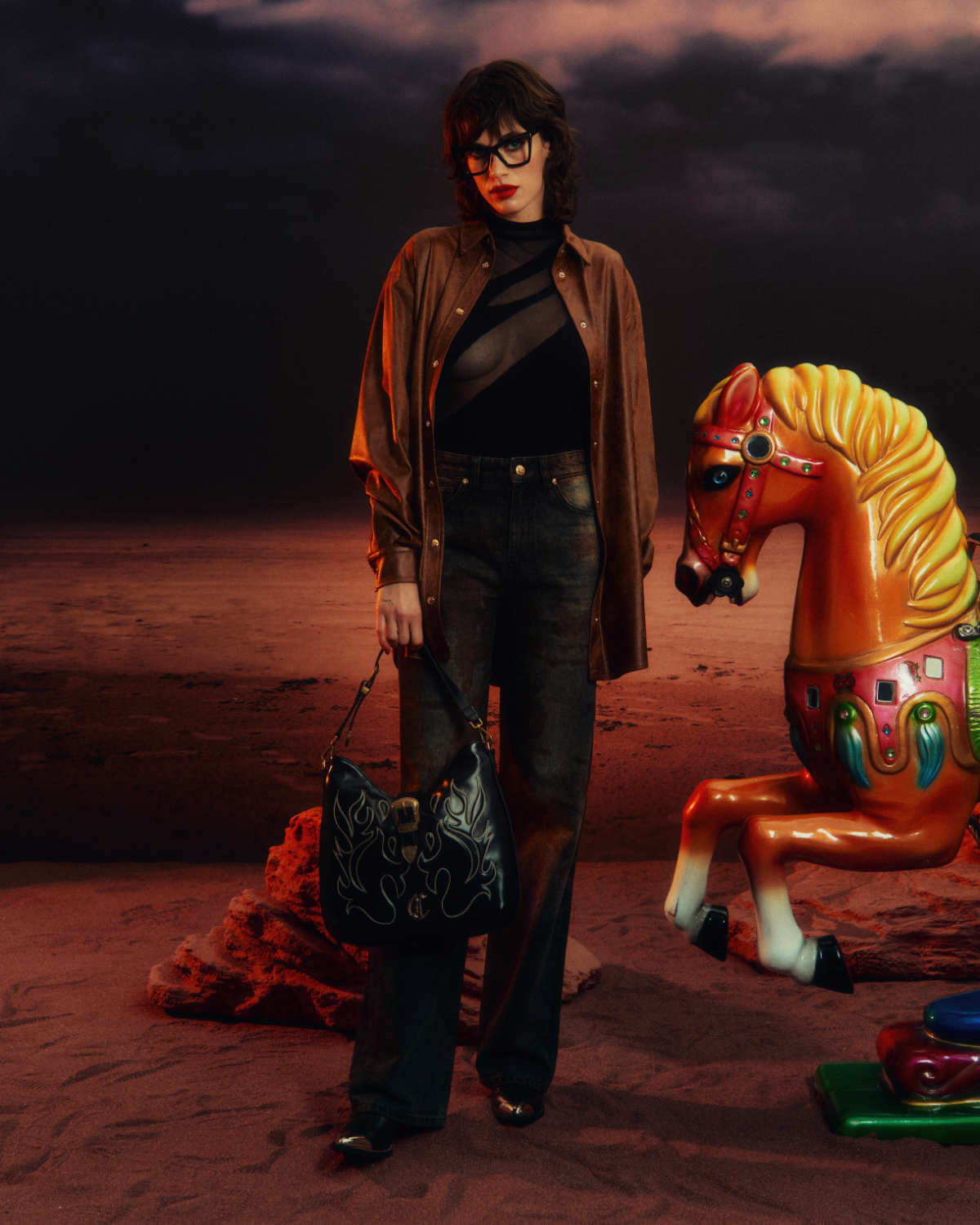 Just Cavalli Presents Its New Autumn/Winter 2025 Collection: Fired Earth