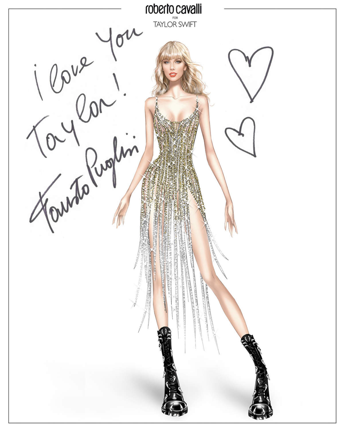 Roberto Cavalli Continues The Collaboration With Taylor Swift’s The Eras Tour