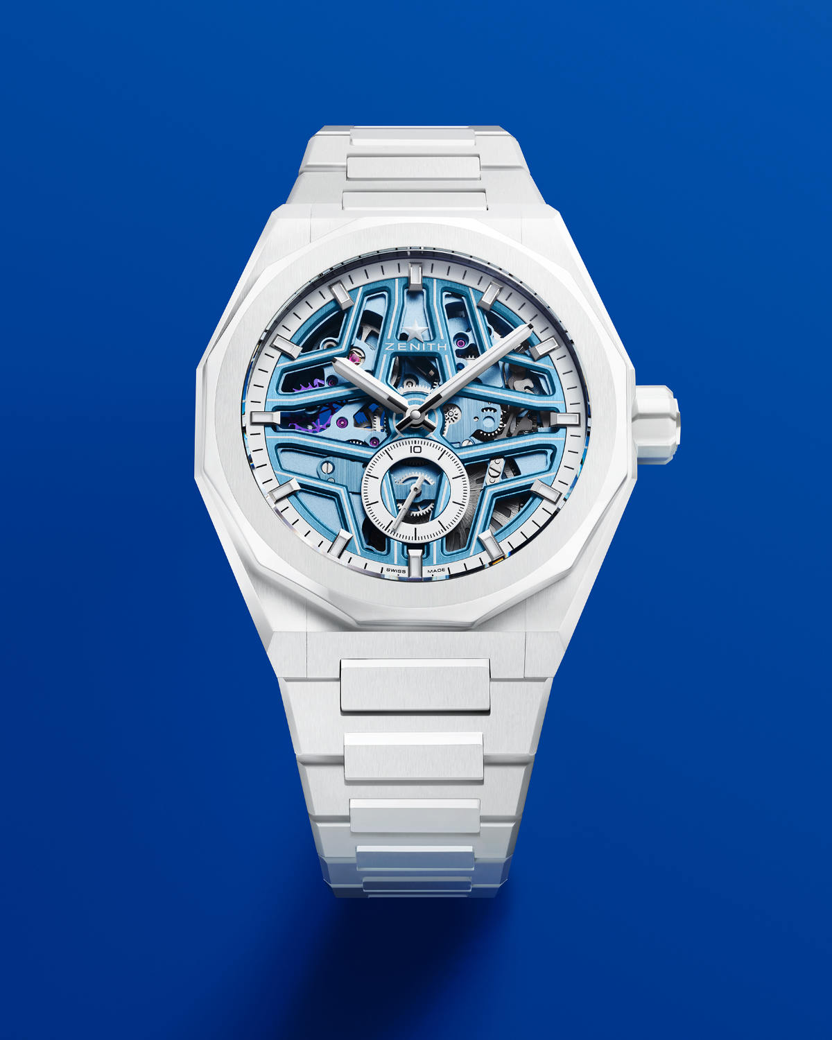 ZENITH & Time+Tide Reveal New DEFY Skyline White Surfer Ceramic Watch