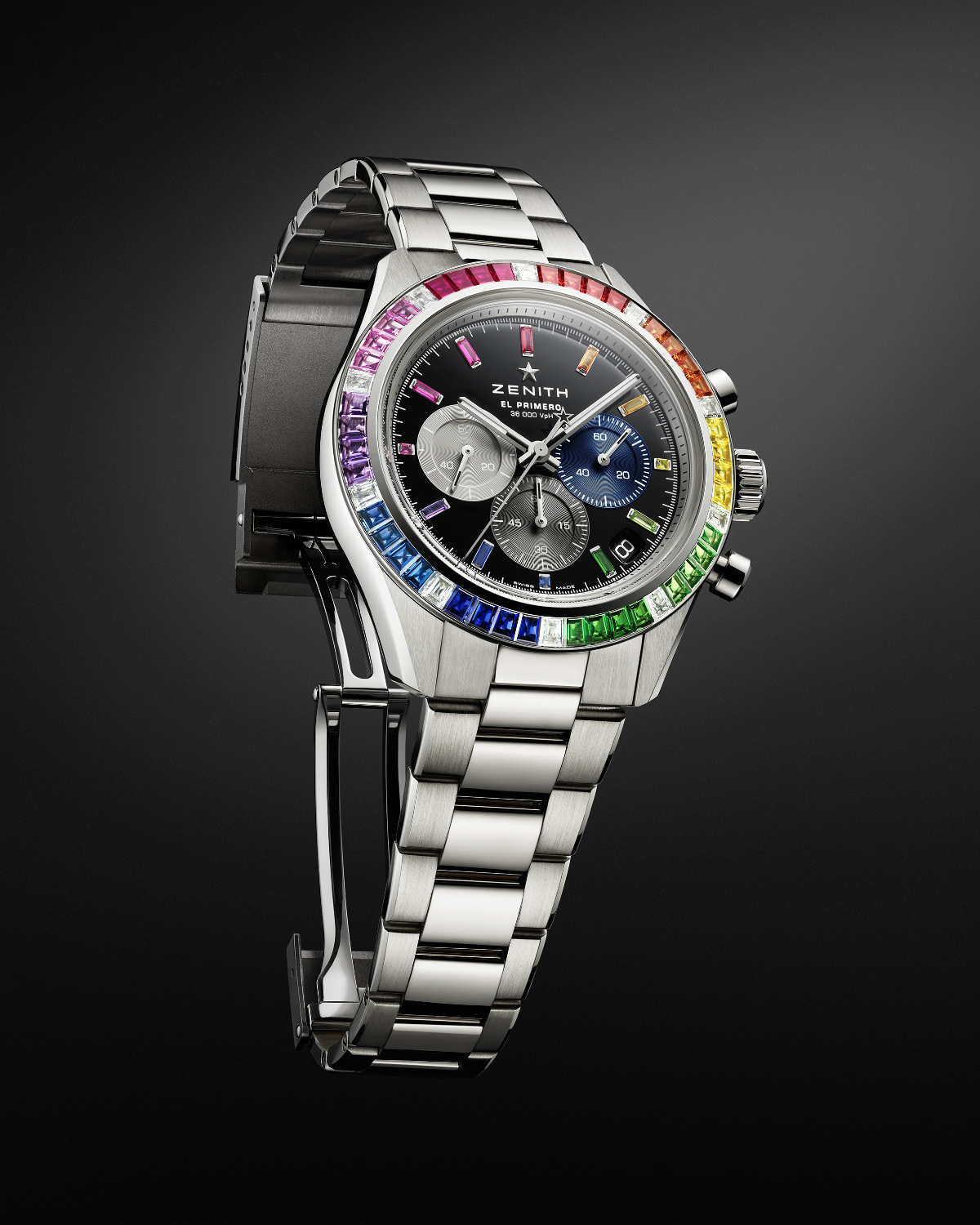 Zenith Presents A New Rainbow Version Of Its Chronomaster Sport, More Luxurious Than Ever