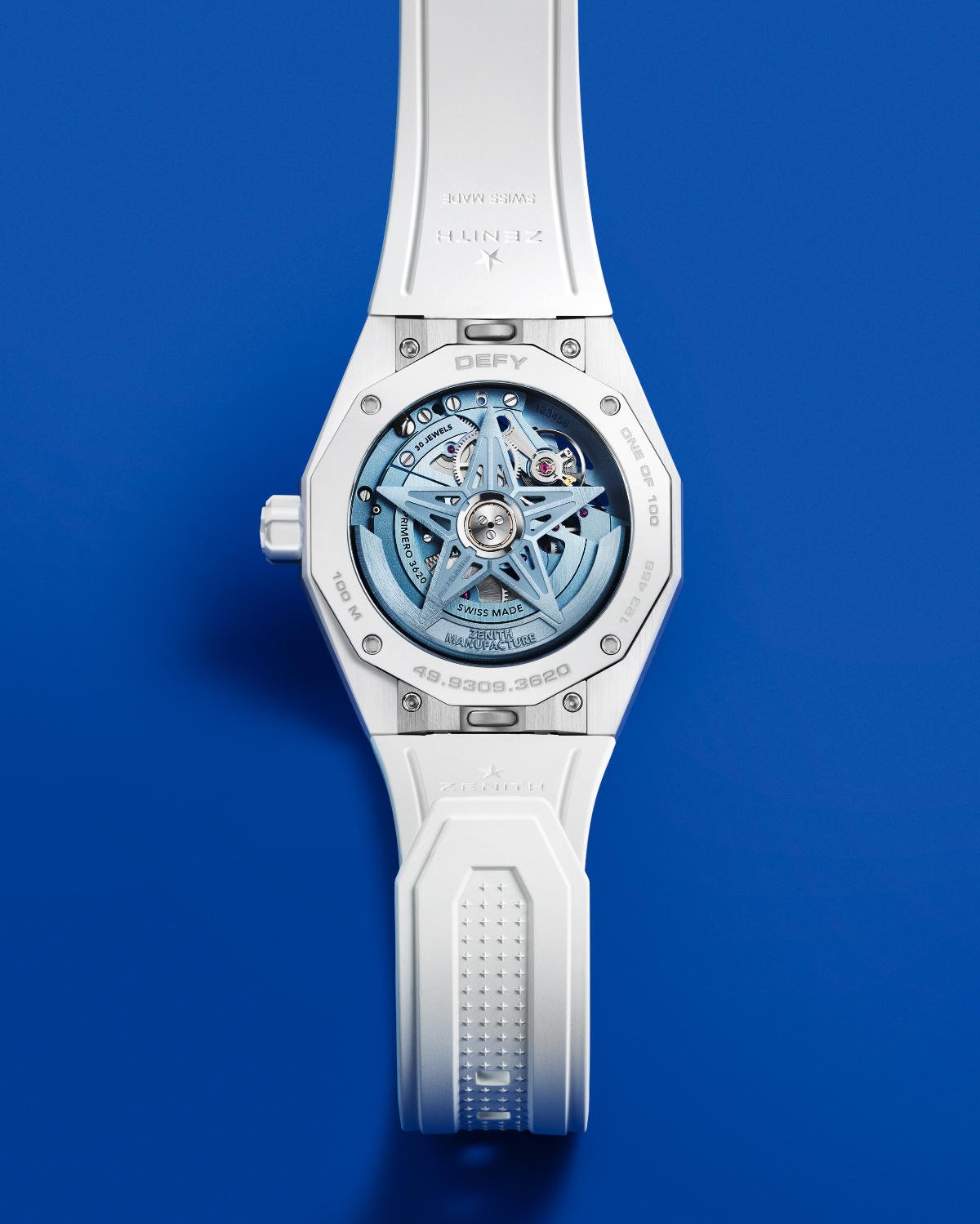 ZENITH & Time+Tide Reveal New DEFY Skyline White Surfer Ceramic Watch