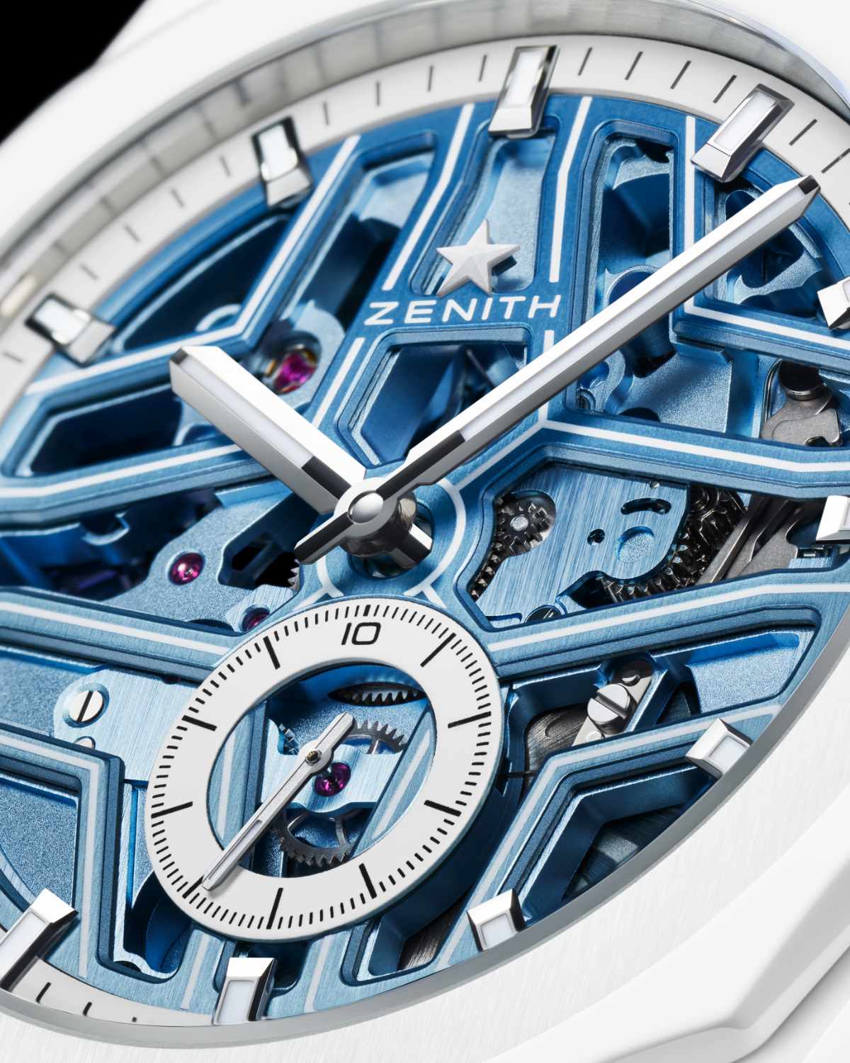 ZENITH & Time+Tide Reveal New DEFY Skyline White Surfer Ceramic Watch