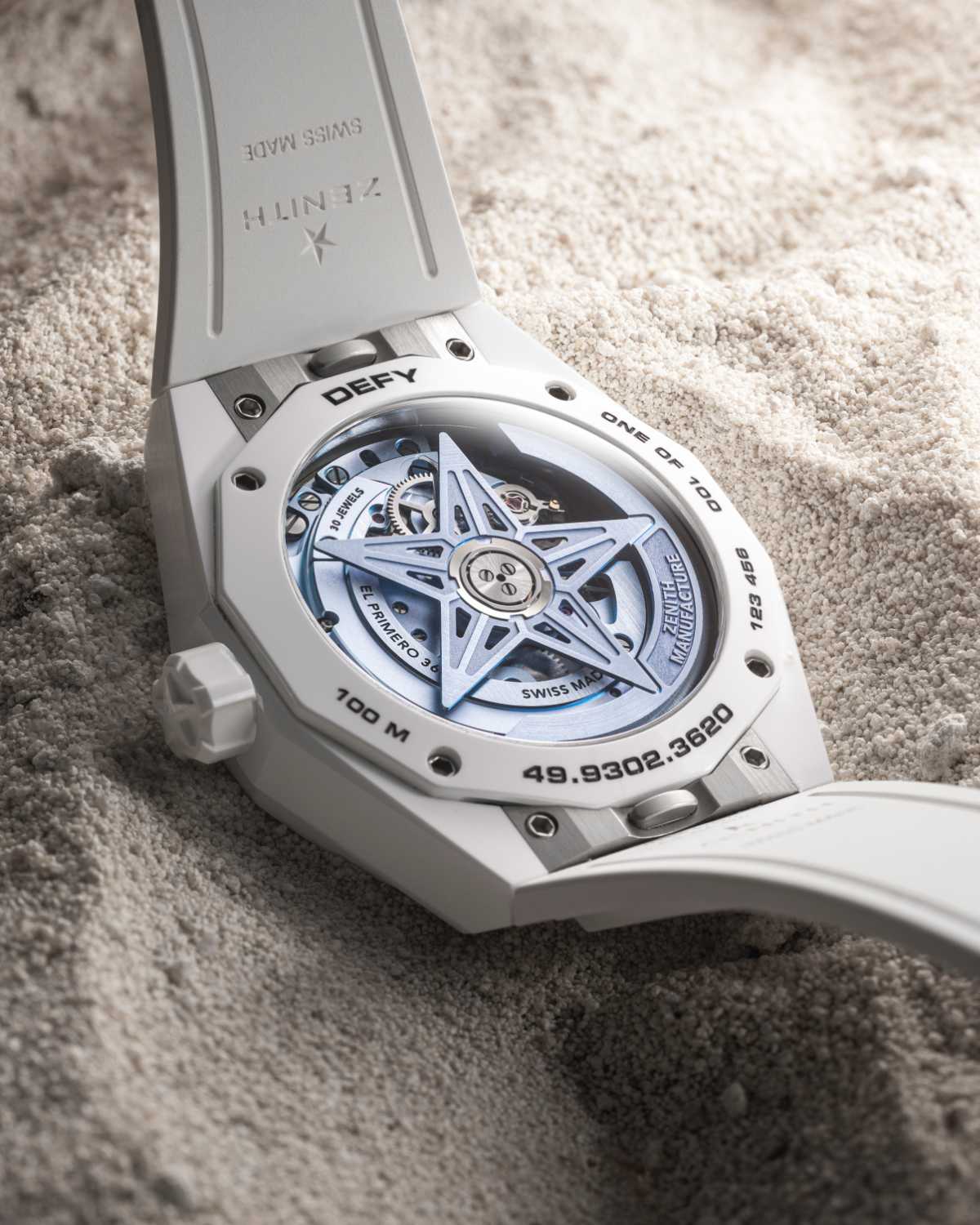 ZENITH & Time+Tide Reveal New DEFY Skyline White Surfer Ceramic Watch