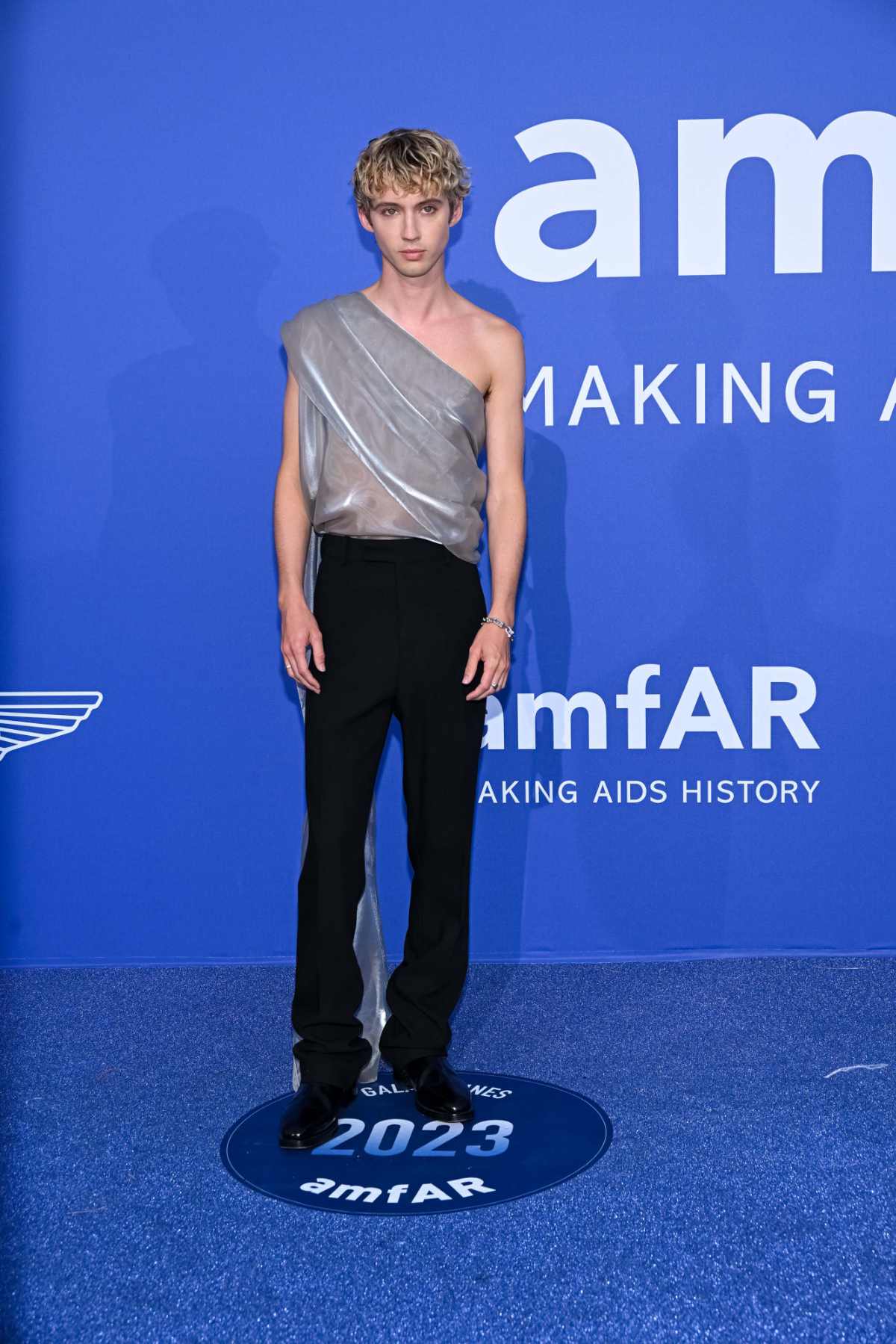 Troye Sivan In Ferragamo At AmfAR Gala 2023