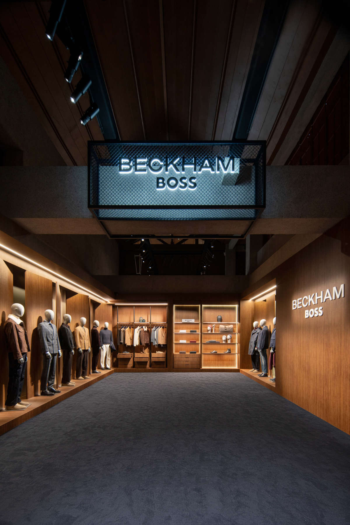 David Beckham And BOSS Unveil The BECKHAM X BOSS Fall/Winter 2025 Collection In Shanghai
