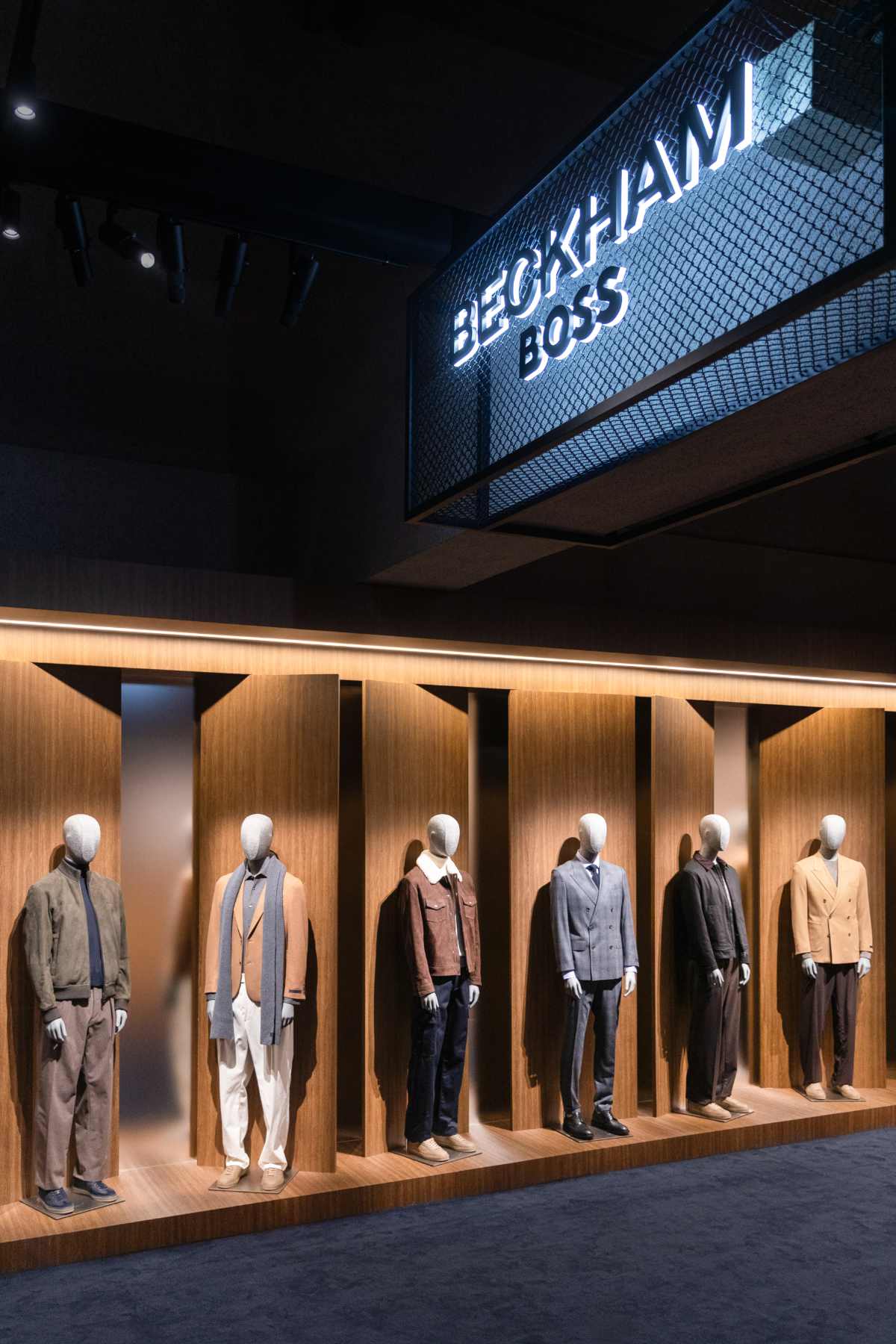 David Beckham And BOSS Unveil The BECKHAM X BOSS Fall/Winter 2025 Collection In Shanghai
