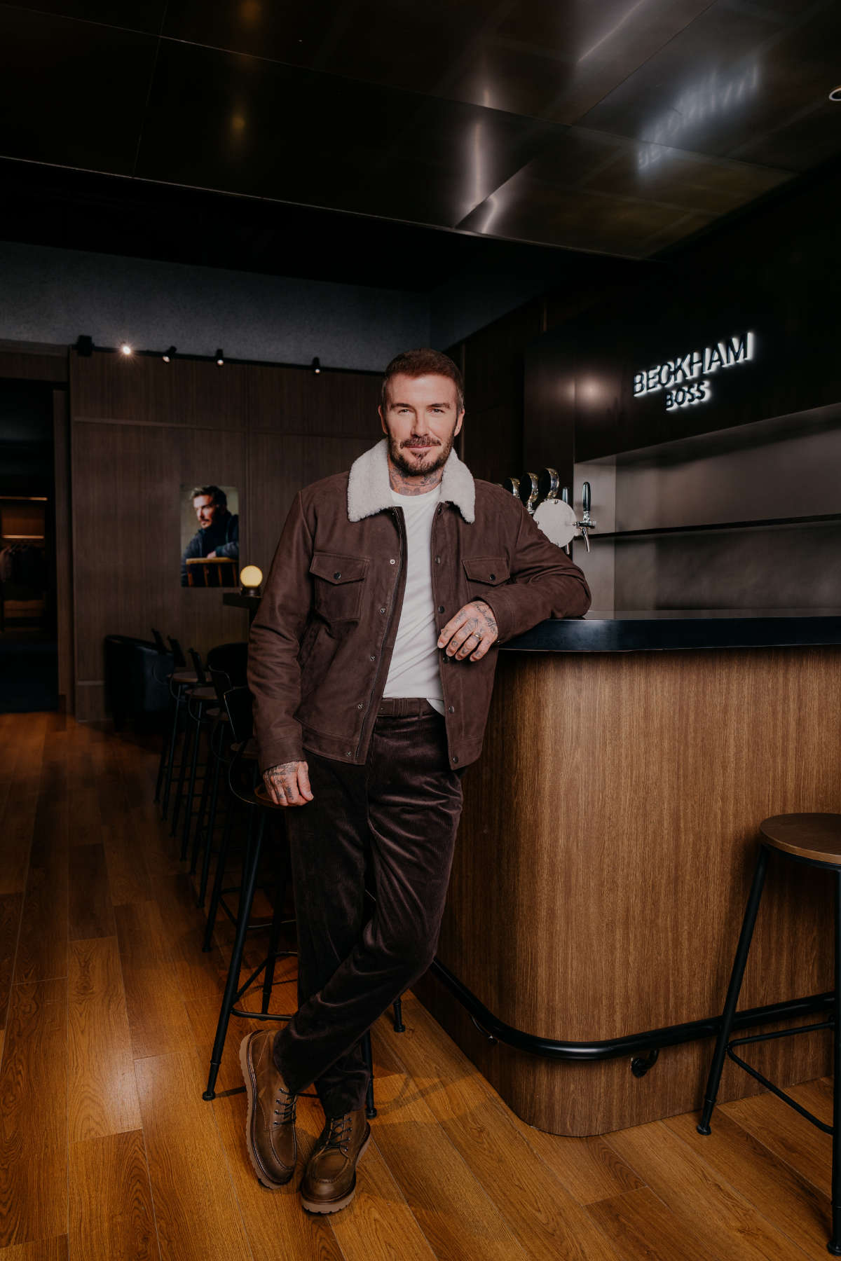 David Beckham And BOSS Unveil The BECKHAM X BOSS Fall/Winter 2025 Collection In Shanghai