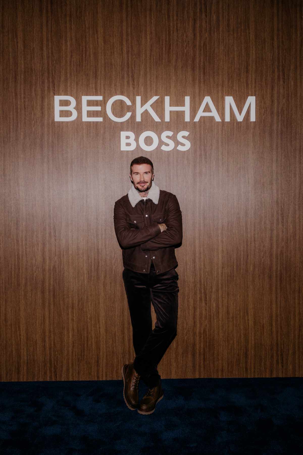 David Beckham And BOSS Unveil The BECKHAM X BOSS Fall/Winter 2025 Collection In Shanghai