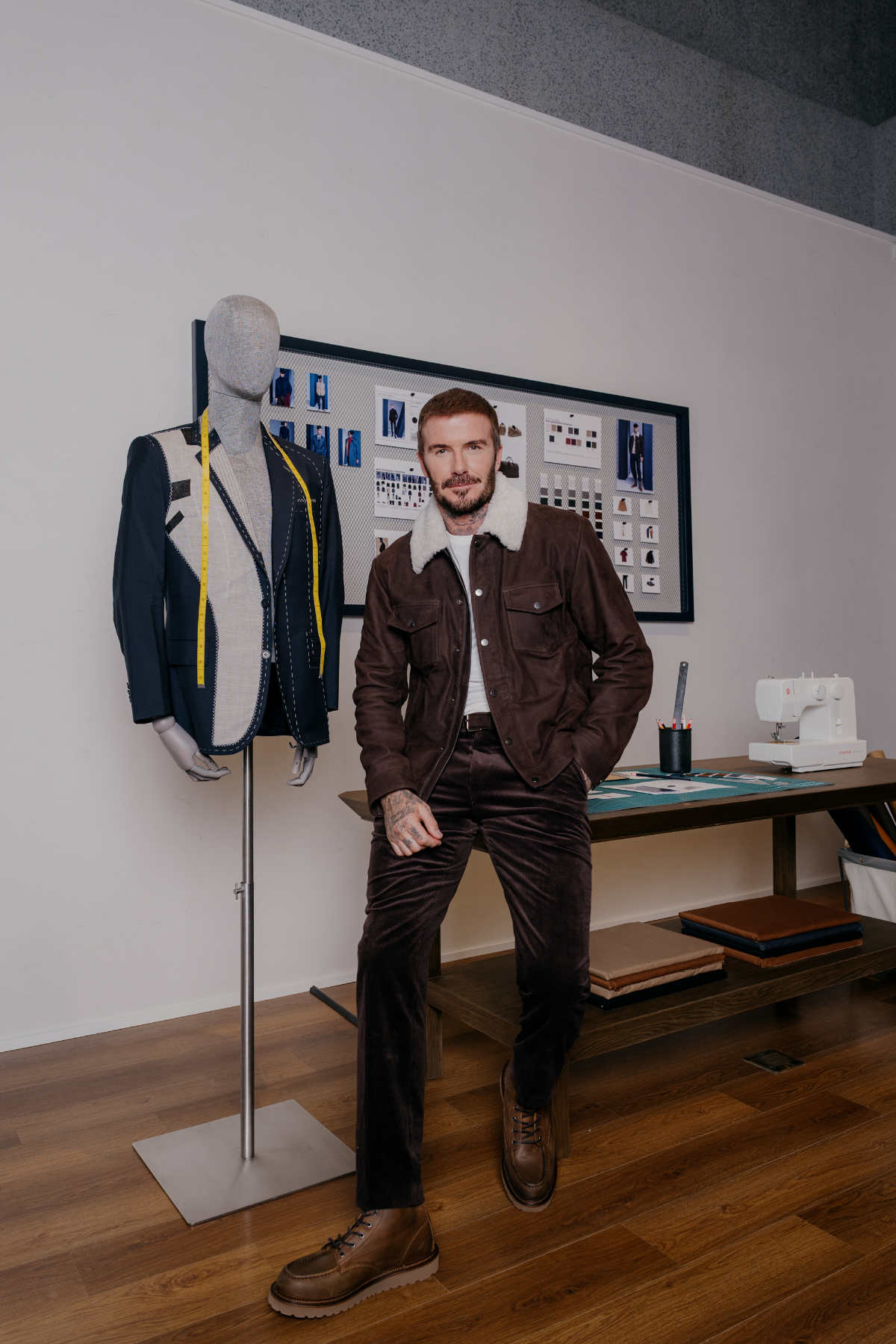 David Beckham And BOSS Unveil The BECKHAM X BOSS Fall/Winter 2025 Collection In Shanghai