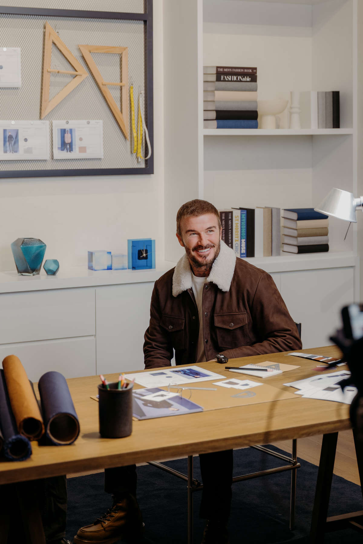 David Beckham And BOSS Unveil The BECKHAM X BOSS Fall/Winter 2025 Collection In Shanghai