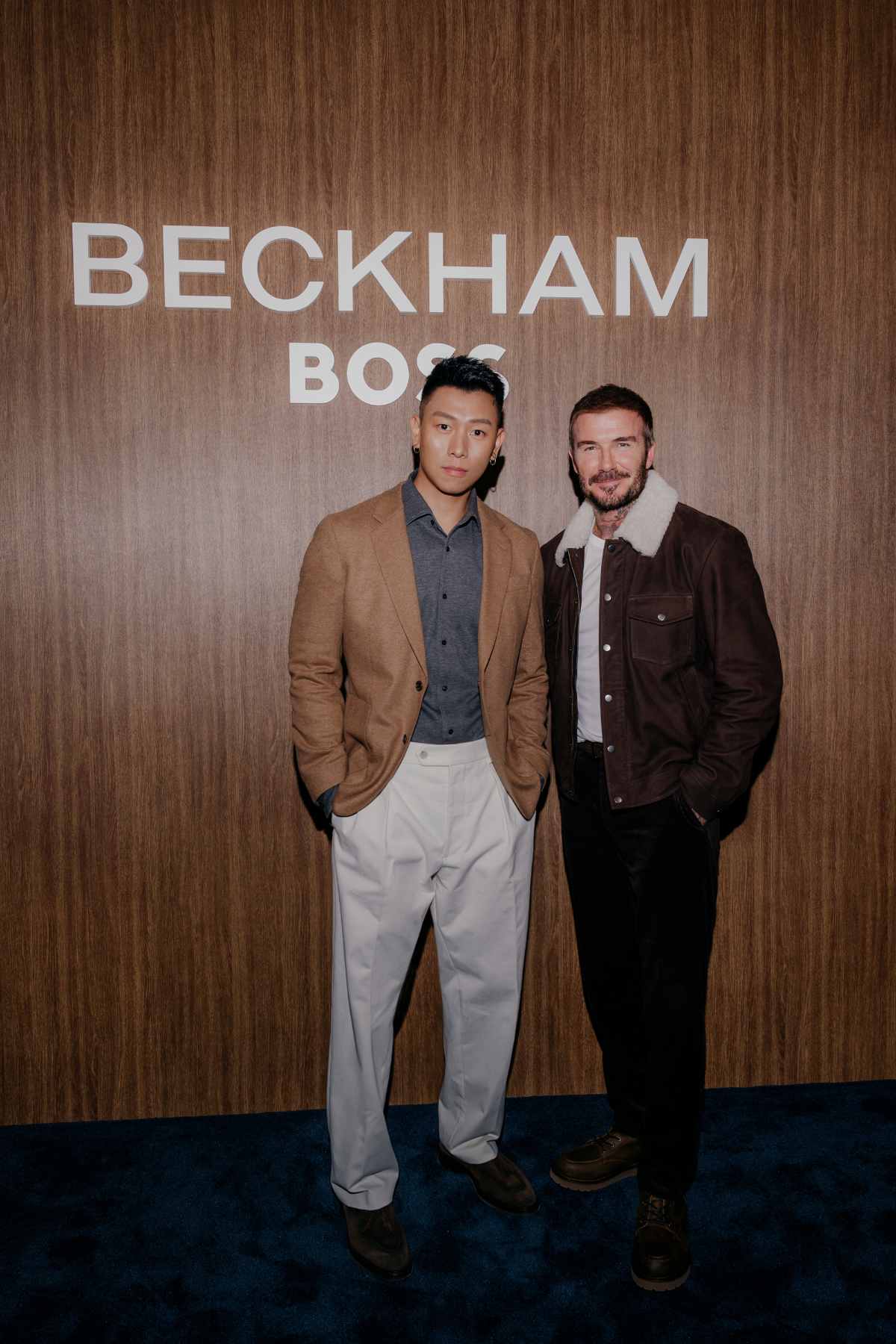 David Beckham And BOSS Unveil The BECKHAM X BOSS Fall/Winter 2025 Collection In Shanghai