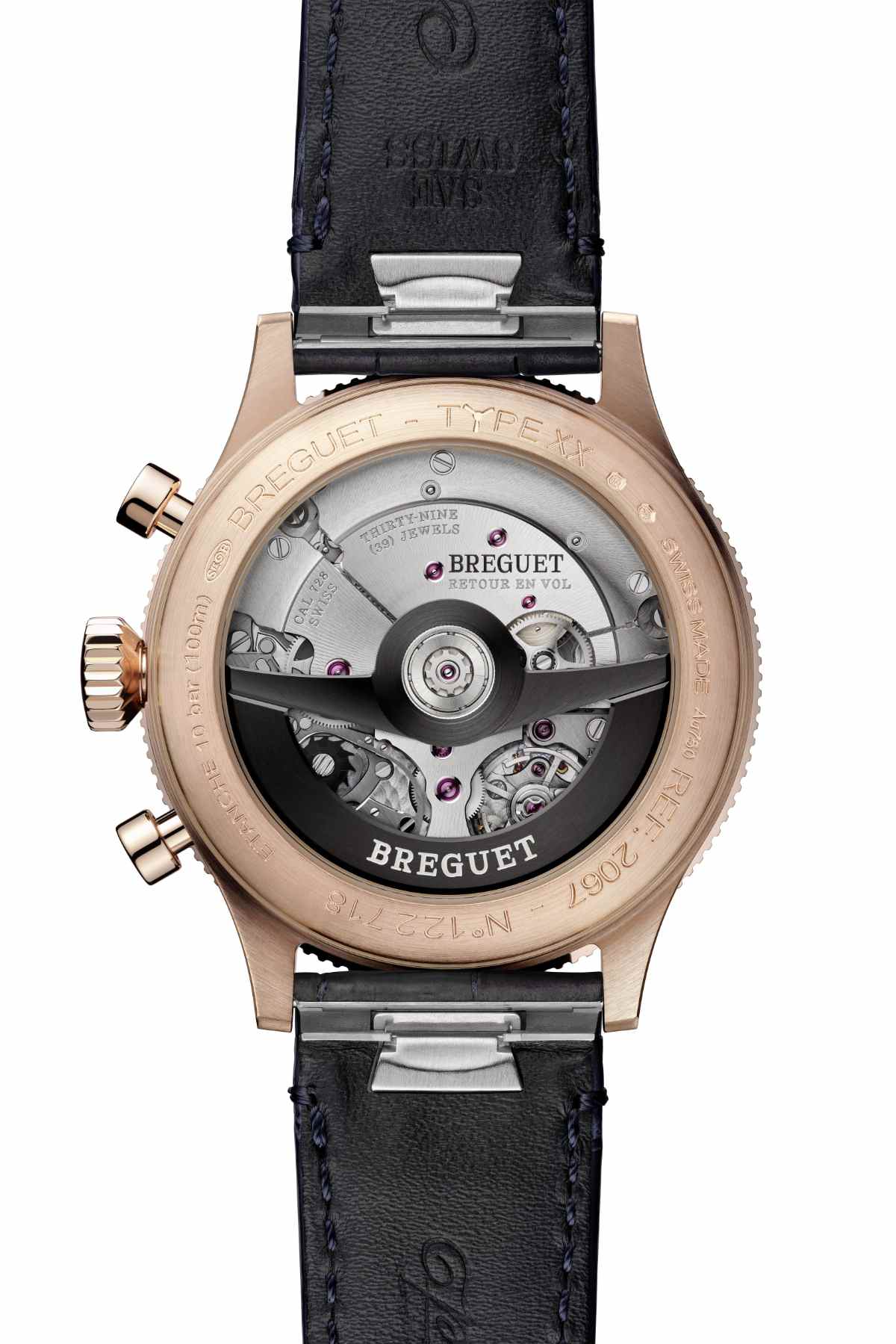 Breguet Presents Its New Type XX Chronograph 2067 - Gold In The Spotlight