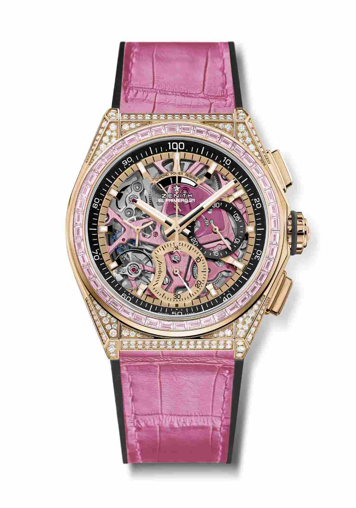 Pink for summer, pink for hope: Zenith takes on a worthy cause for women with the Defy 21 Pink Edition