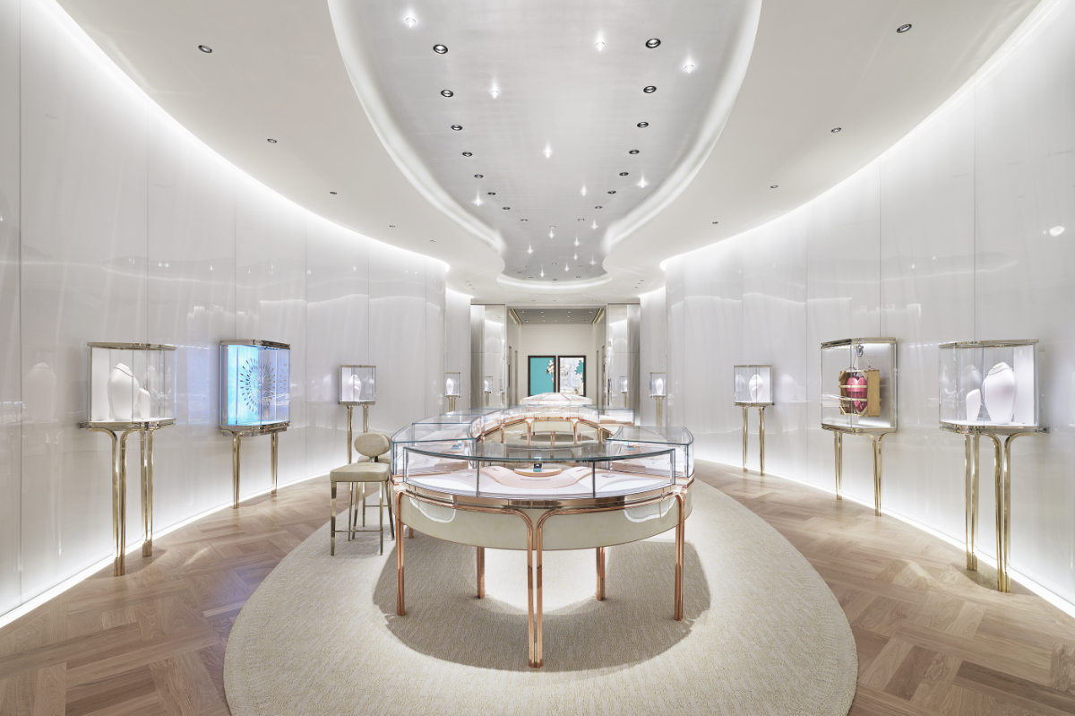 Tiffany & Co. Unveils Its Newly Redesigned New York City Landmark At 57th Street And Fifth Avenue