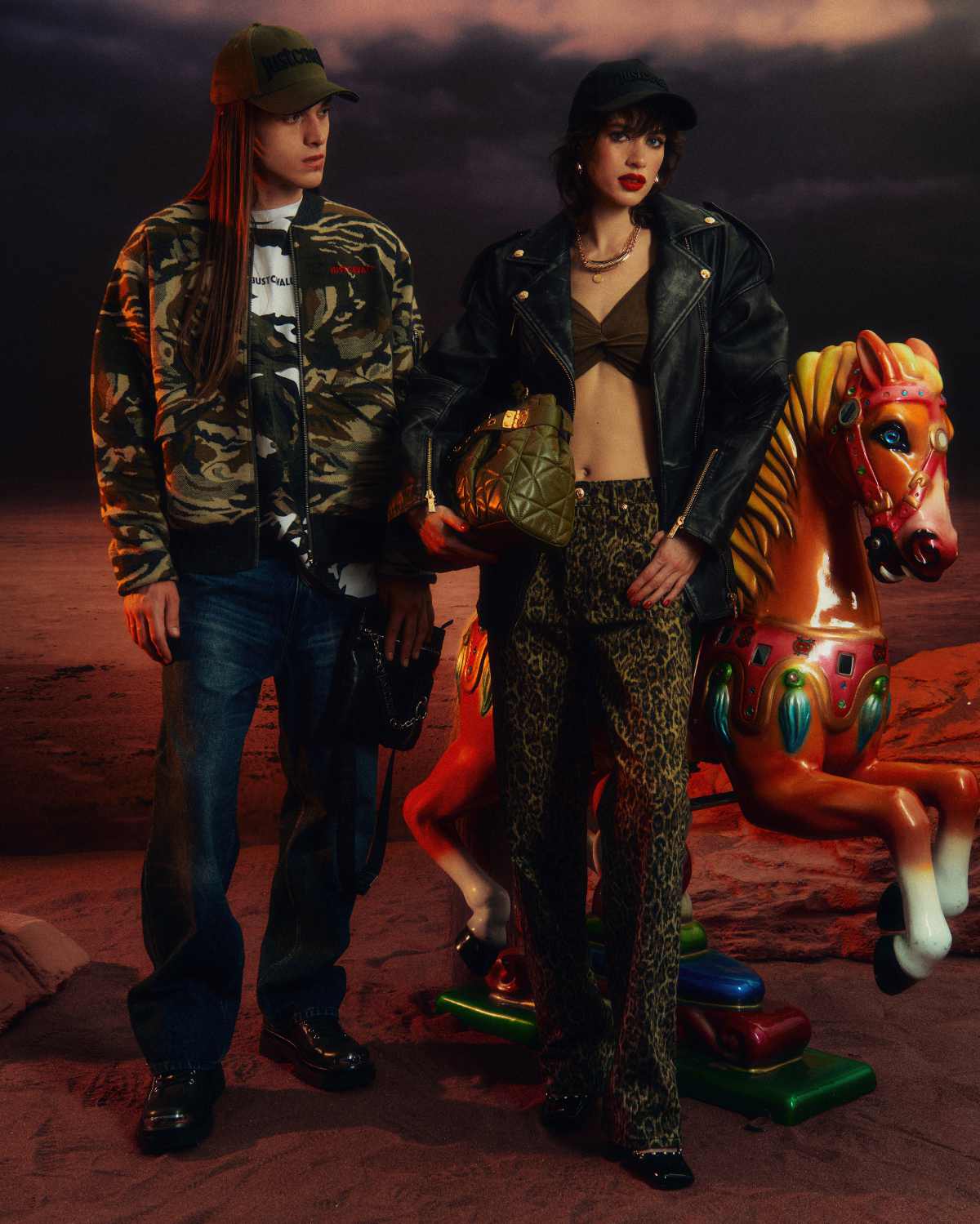 Just Cavalli Presents Its New Autumn/Winter 2025 Collection: Fired Earth