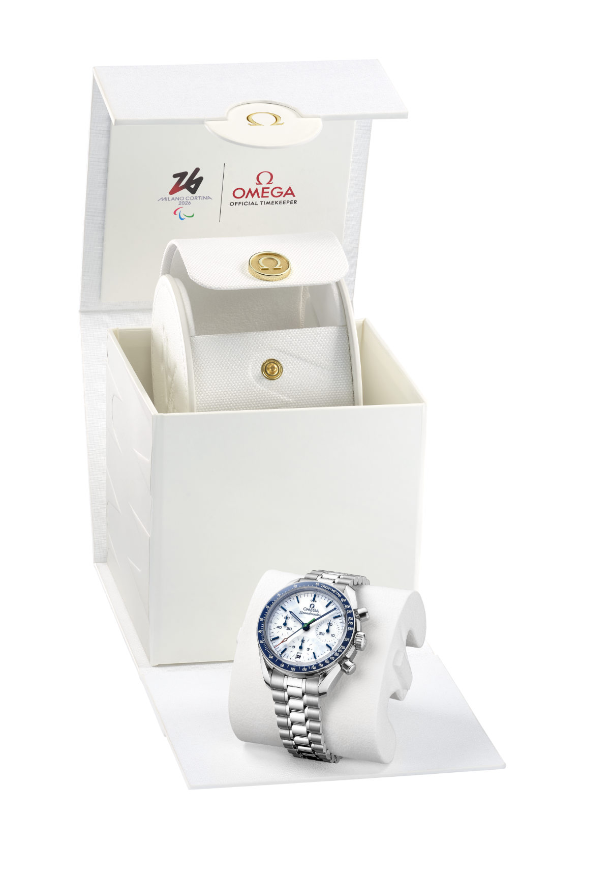 Omega Unveils The Speedmaster 38 MM For Milano Cortina 2026 Paralympics