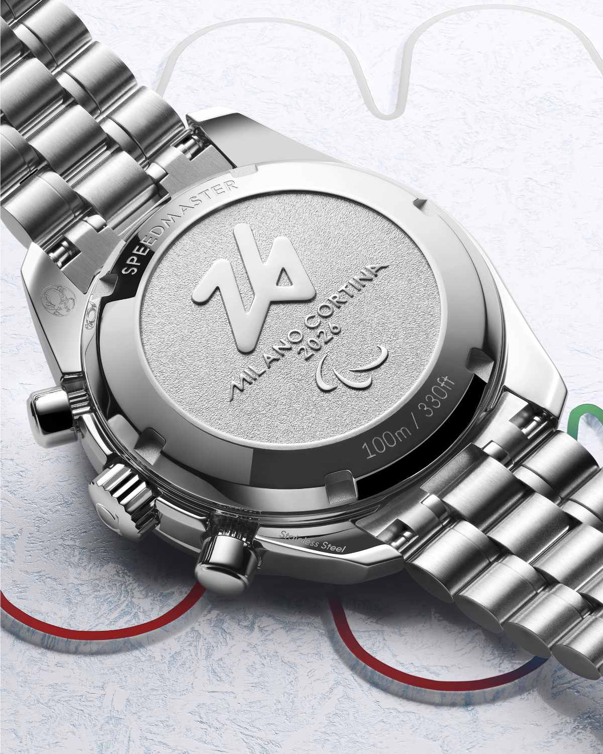 Omega Unveils The Speedmaster 38 MM For Milano Cortina 2026 Paralympics