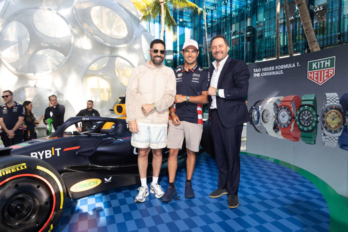 Tag Heuer Celebrates Kith Heuer Collaboration With Miami Race Week Takeover