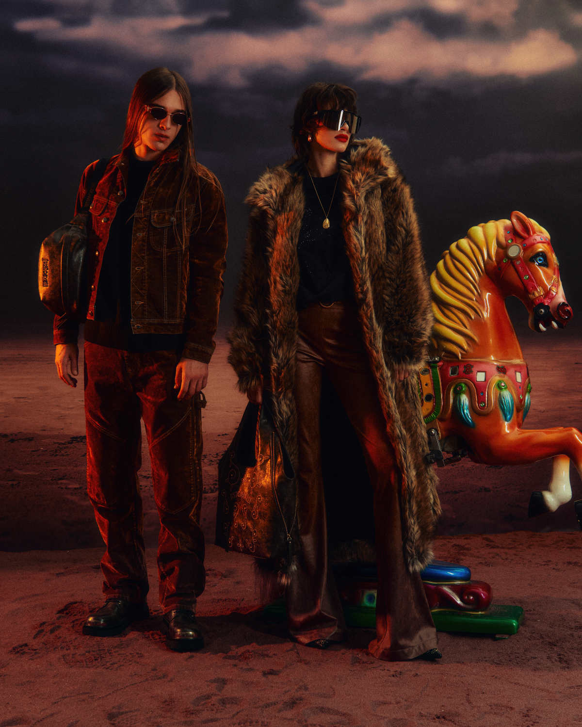 Just Cavalli Presents Its New Autumn/Winter 2025 Collection: Fired Earth