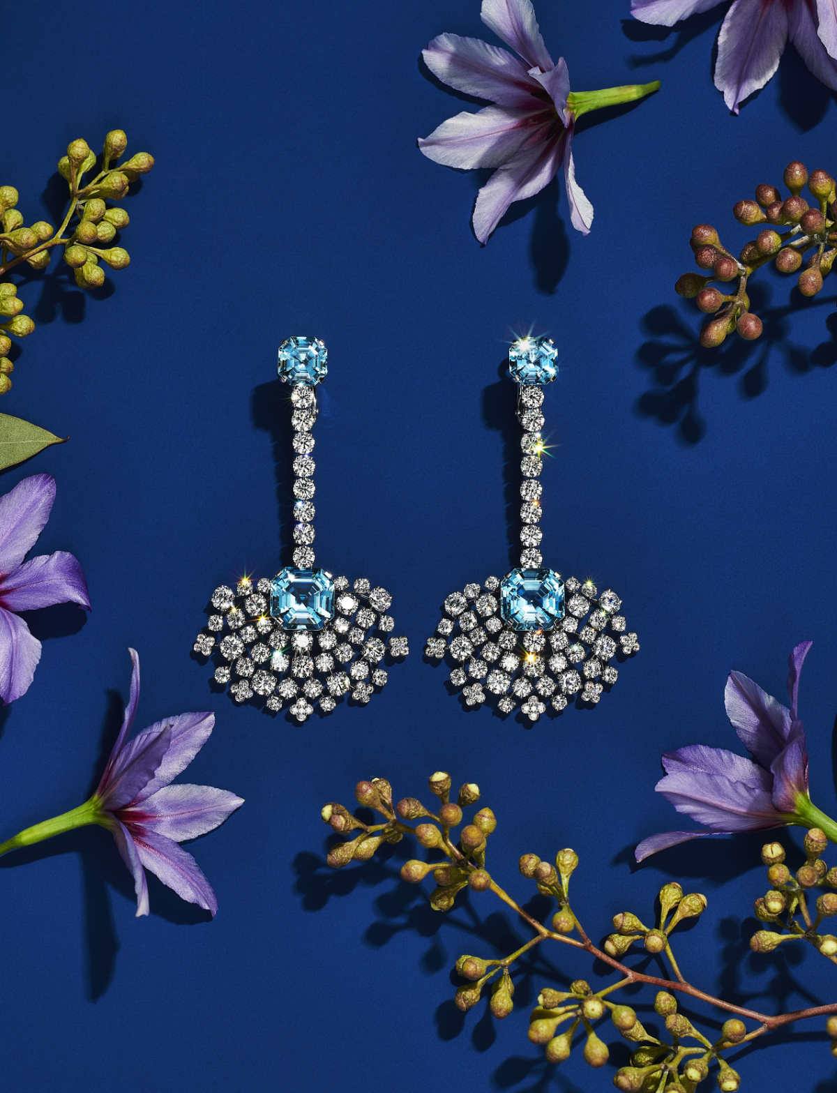 Tiffany & Co. - Honoring the timeless beauty of flora, BOTANICA: Blue Book  2022 revisits motifs from our heritage. Here, Louis Comfort Tiffany's  wisteria table lamp design re-emerges as innovative jewels.  #TiffanyHighJewelry #