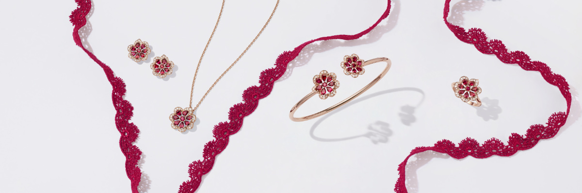 Precious Lace: Rubies Make A Majestic Entrance Into Chopard’s Creative Jewellery Collection