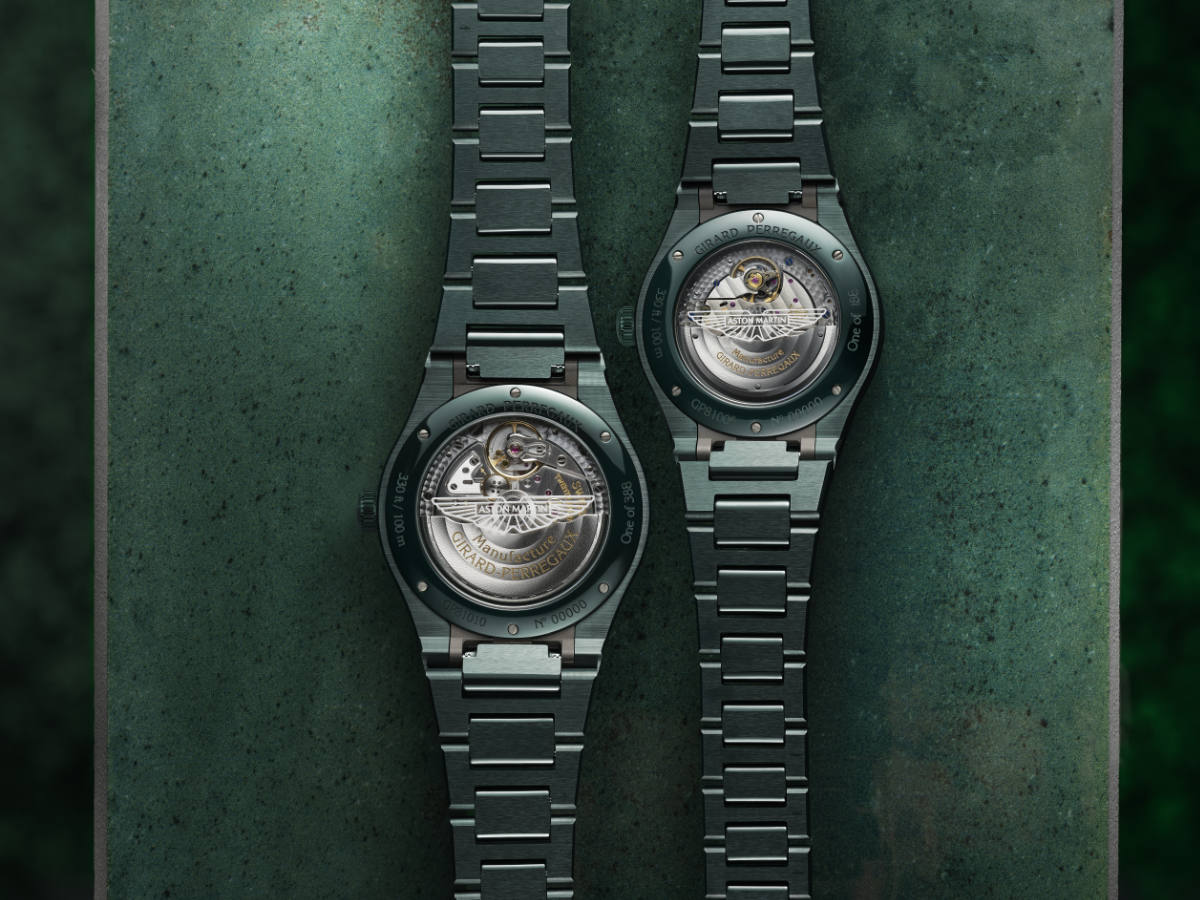 Girard-Perregaux Unveils Its New Laureato Green Ceramic Aston Martin Edition Watch