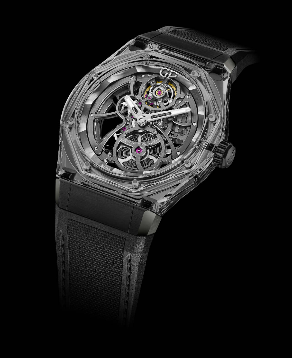 The Powerful Silhouette Of The Girard-Perregaux Laureato: Absolute Light & Shade And Light & Fire