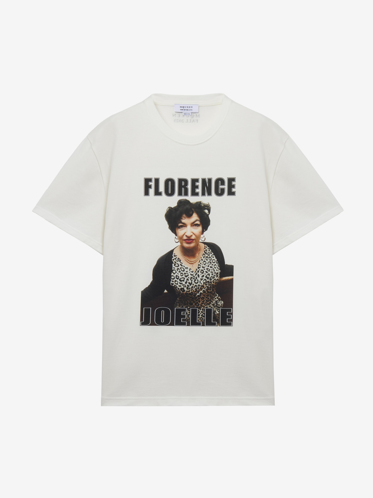 McQueen Autumn Winter 2025 Pre-Collection Limited Edition Soho Character T-Shirt